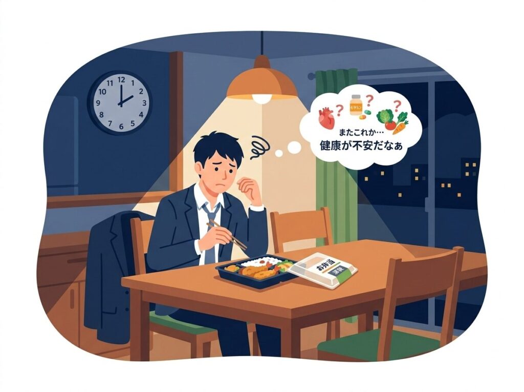 コンビニ弁当への不安