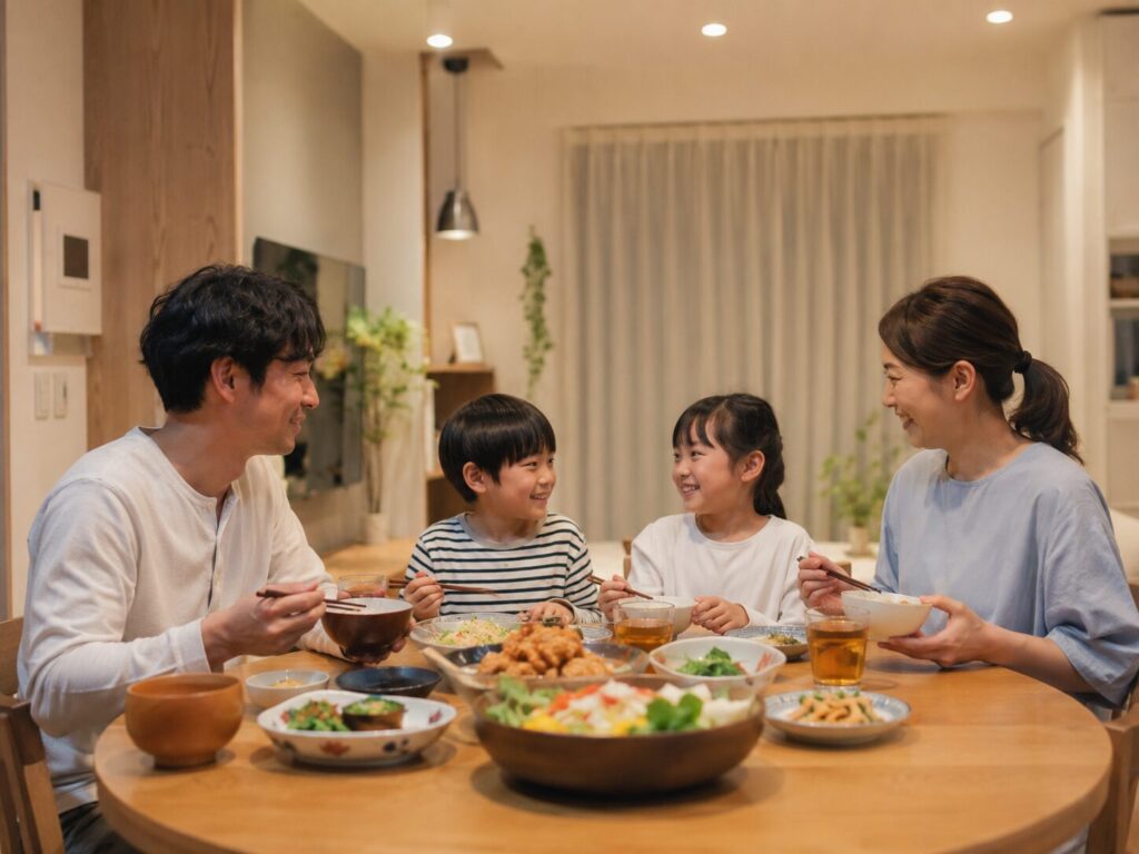 宅配食で囲む食卓