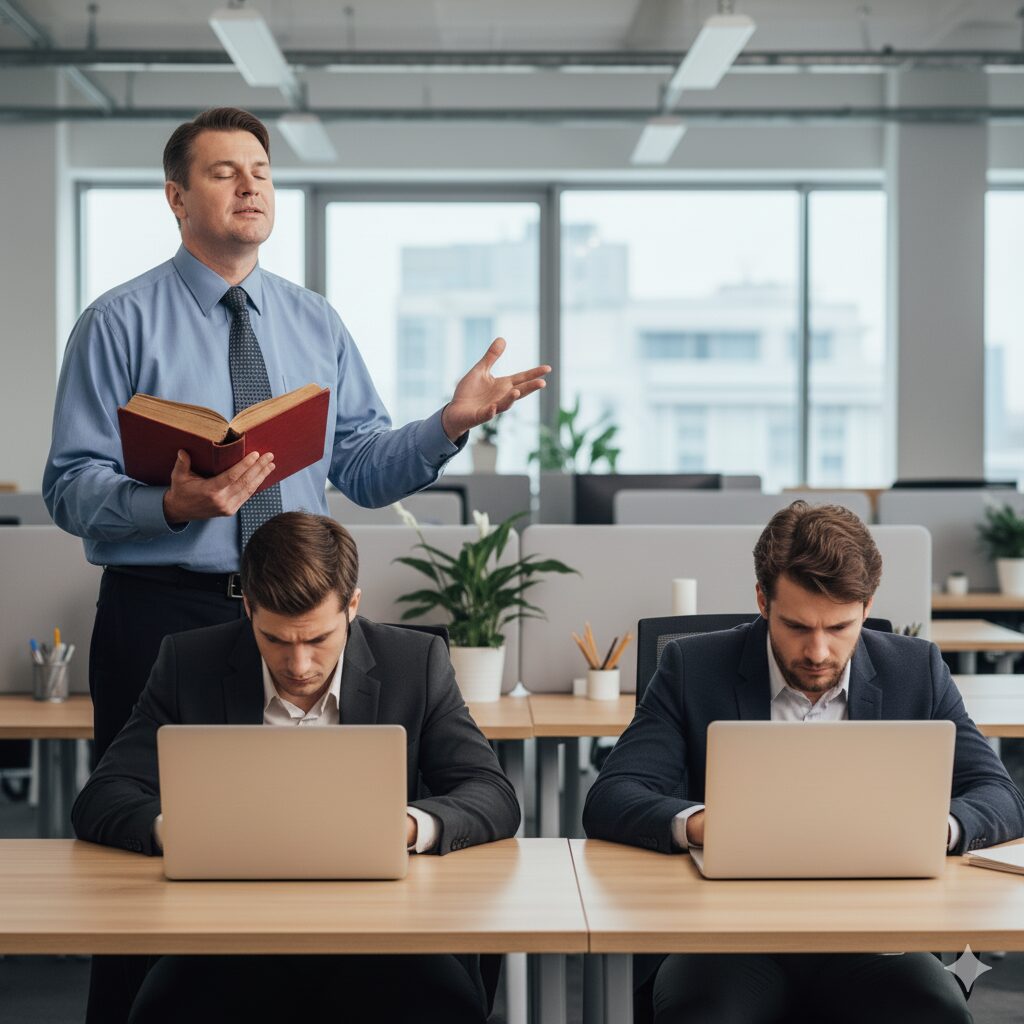 マウント上司_知識型