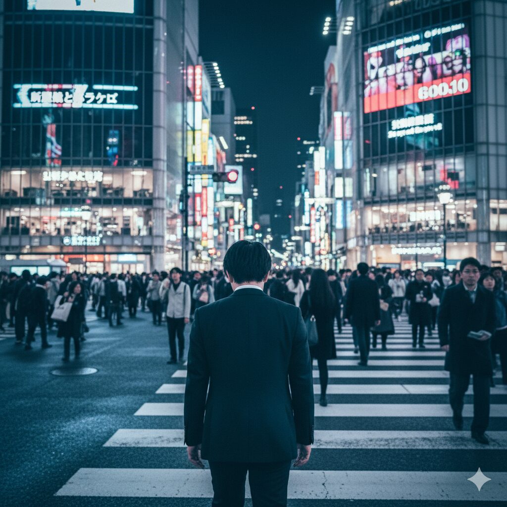 雑踏の中の孤独