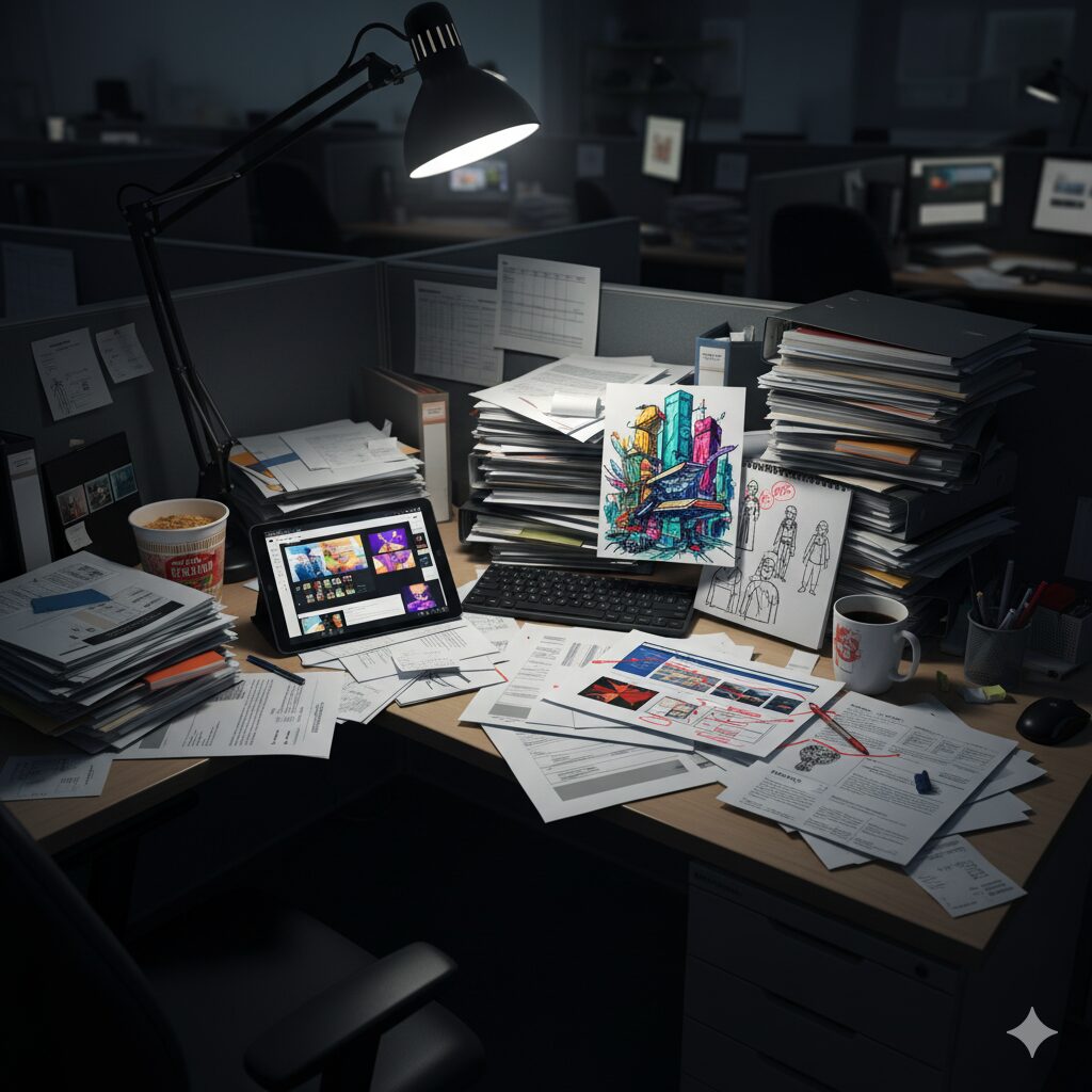 デザイナーの不満