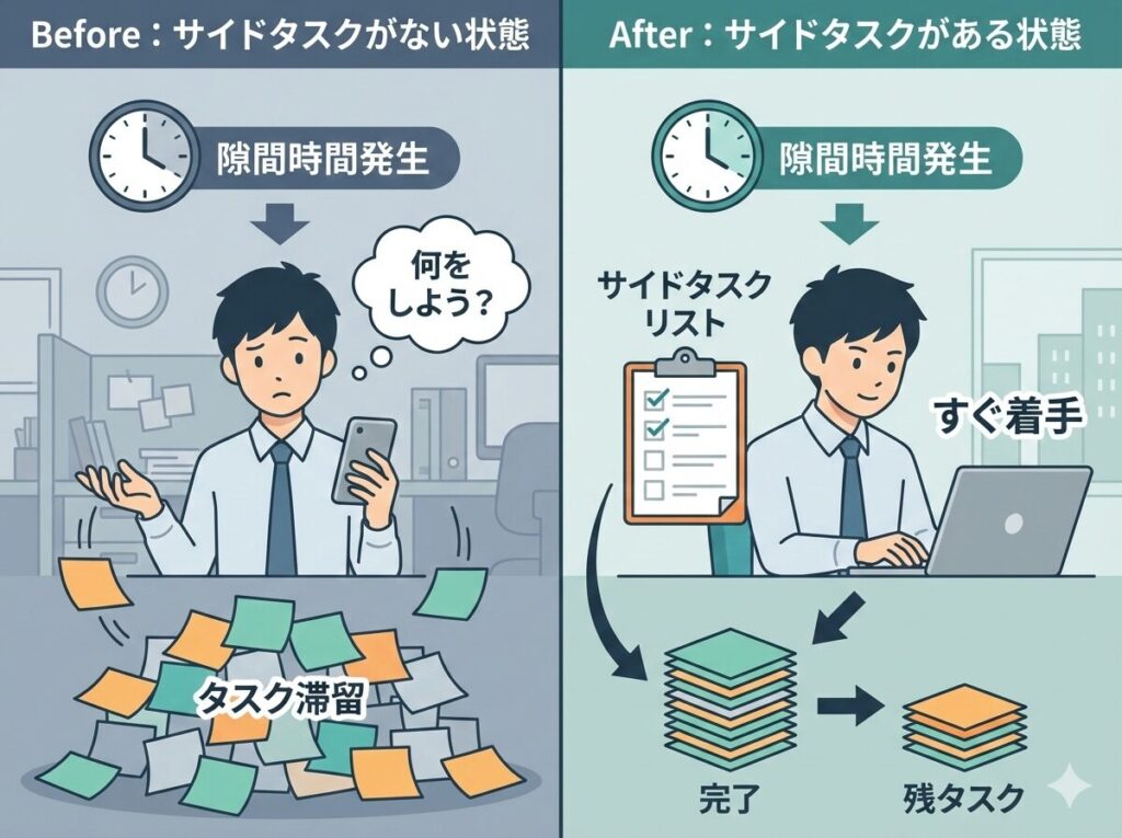 隙間時間の有効活用
