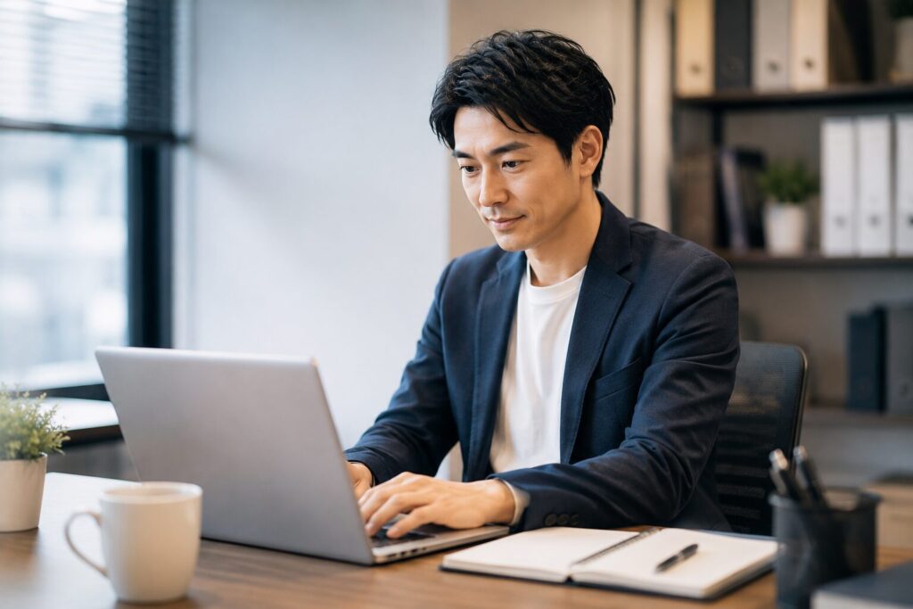 消耗せず淡々と仕事を進めている人