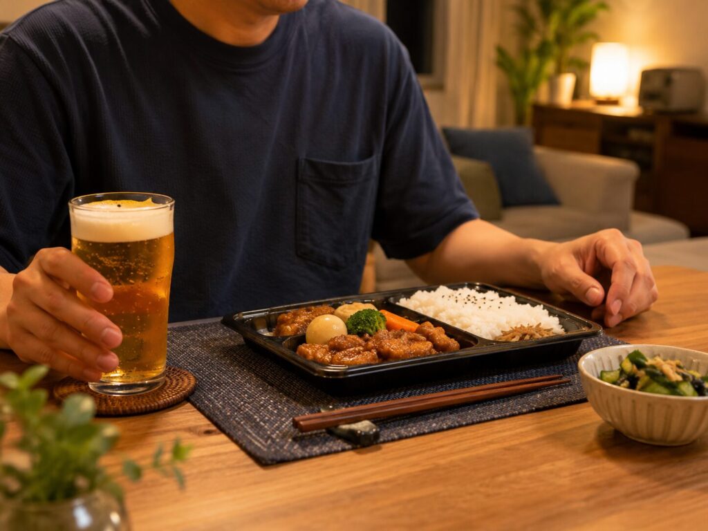 一人で楽しむ晩酌