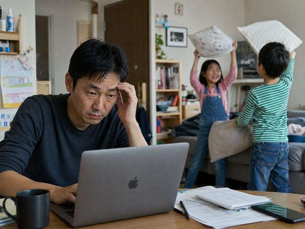 夏休みの在宅勤務