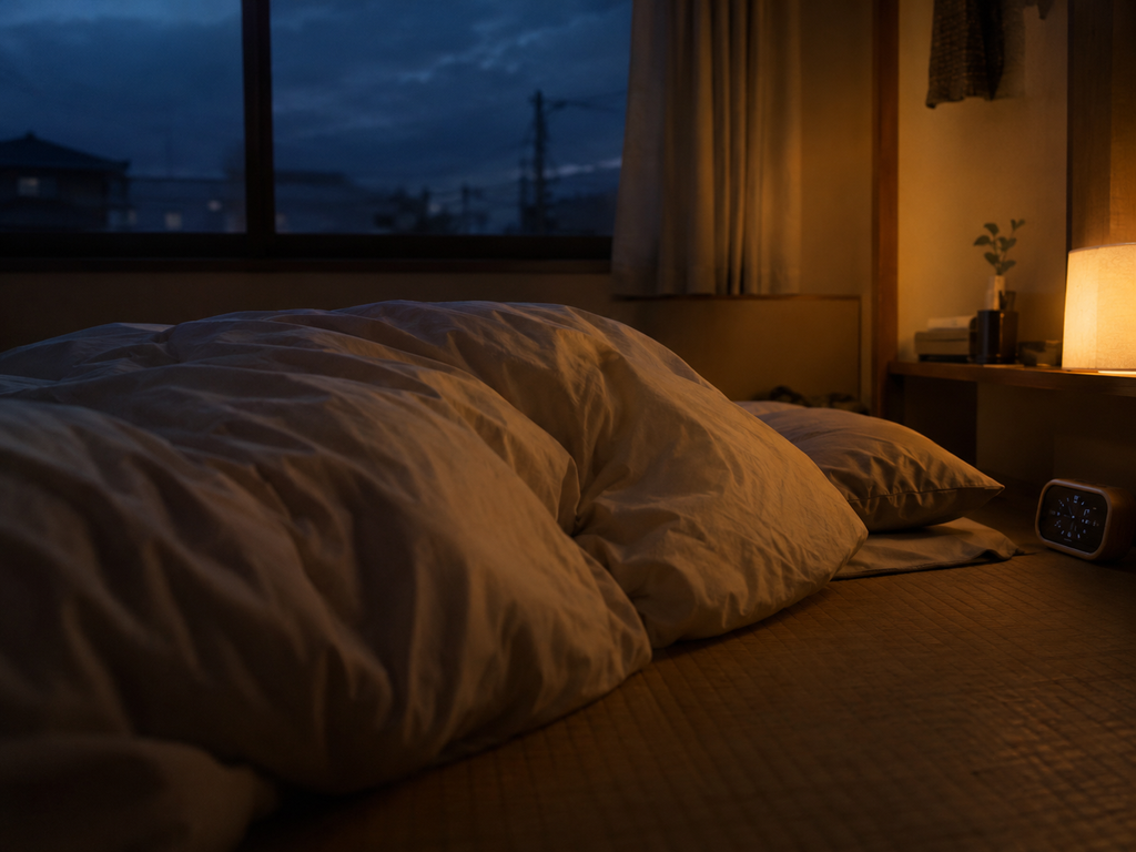 夜明けのベッド